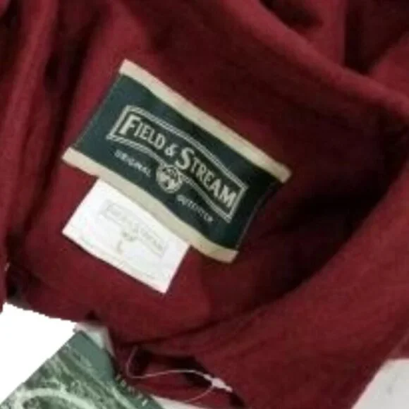 NWT Field & Stream Men's Wool Flannels Size Large - Picture 6 of 12